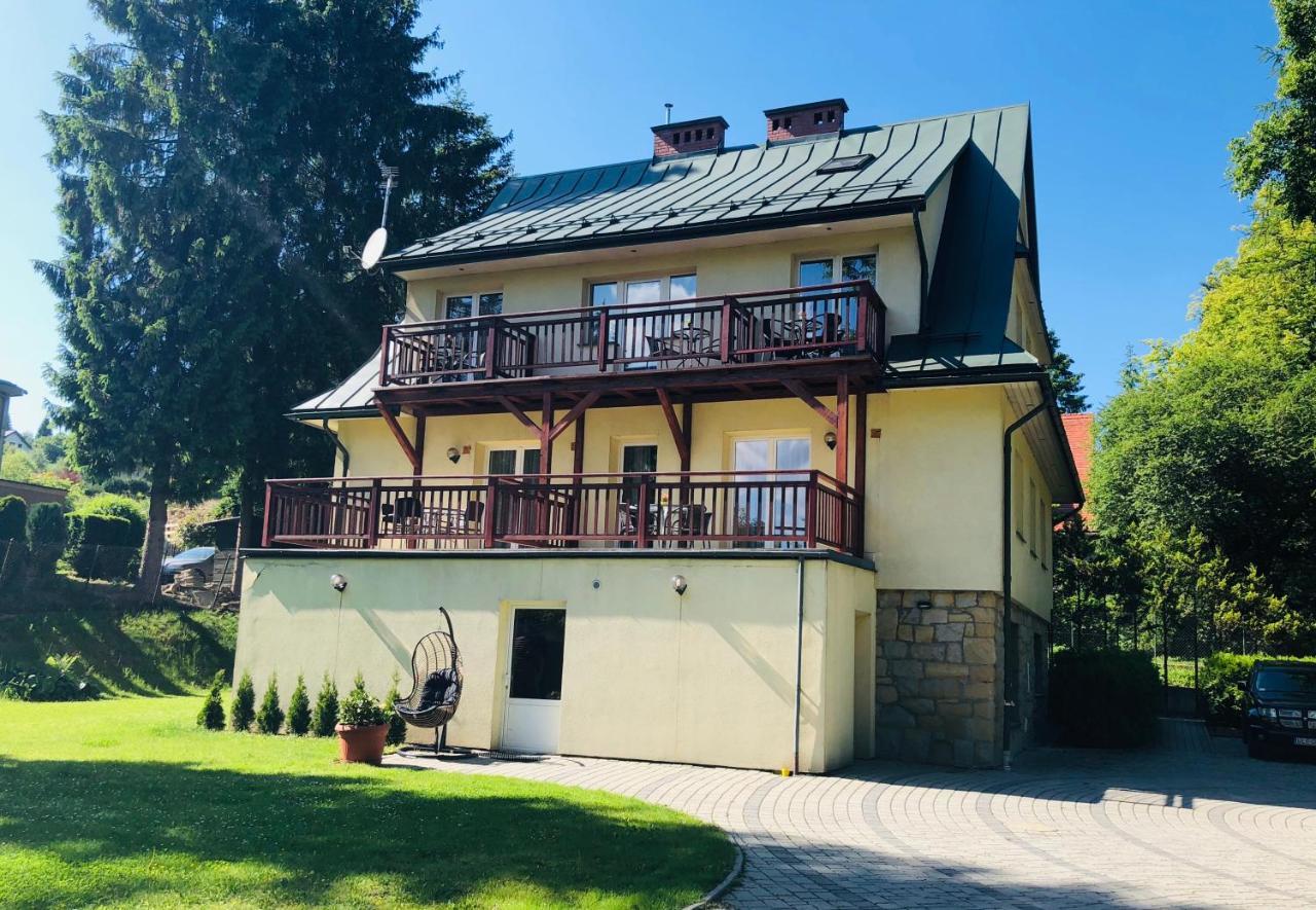 Willa Potok Krynica Zdroj Bagian luar foto
